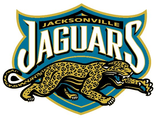Jacksonville Jaguars 1999-2008 Alternate Logo fabric transfer version 2